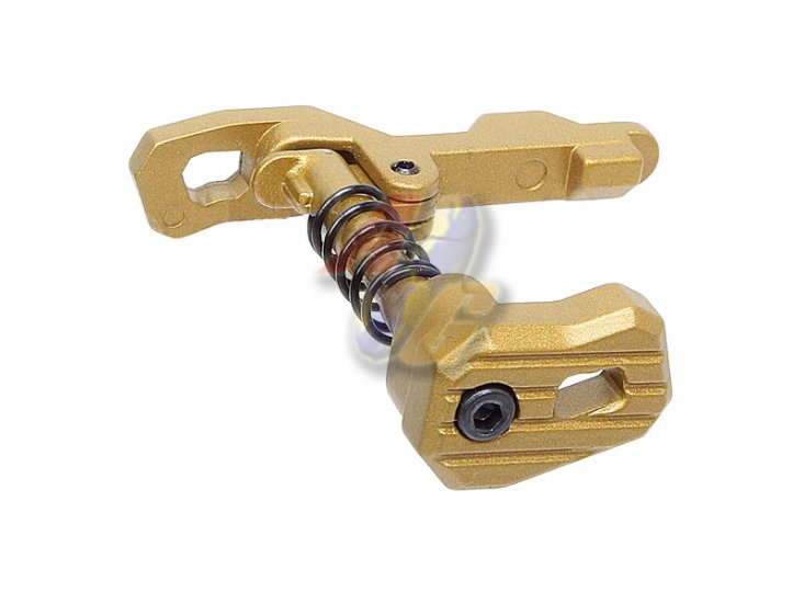APS Phanton Ambi Mag Release Catch For M4/ M16 Series AEG ( Gold ) - Click Image to Close
