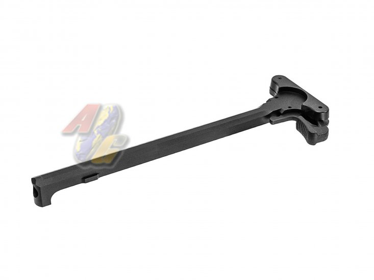 GunsModify A5 Style CNC Aluminum Charging Handle For Umarex/ VFC HK416 GBB ( BK ) - Click Image to Close