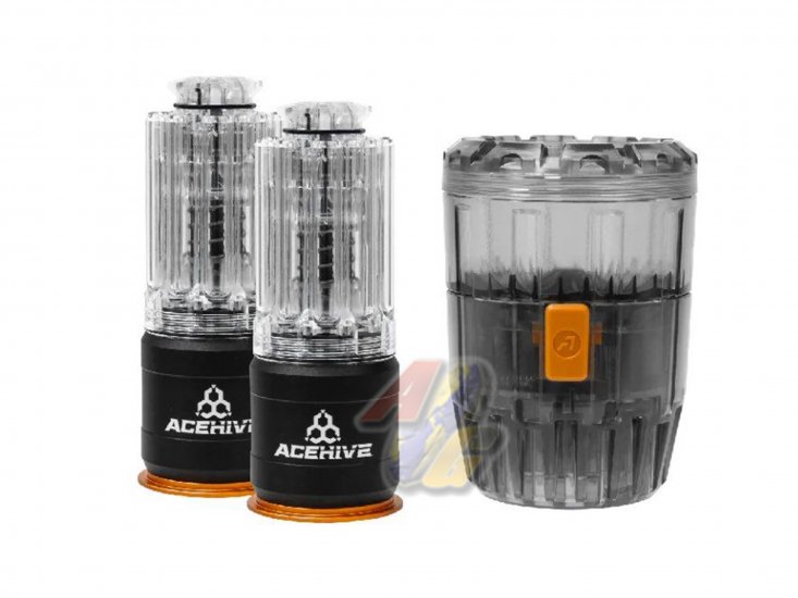 Acetech Acehive x Spawner 80rds BBs For 40mm Grenade Launchers ( Starter Package ) - Click Image to Close