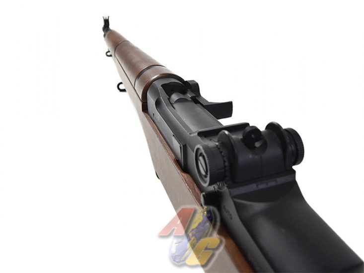 --Out of Stock--A&K Real Wood M1 Garand Full Auto AEG Rifle - Click Image to Close