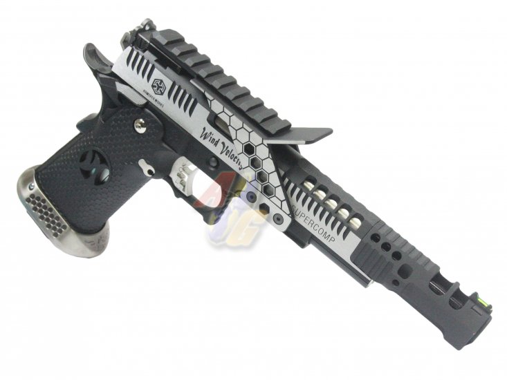 Armorer Works .38 Supercomp Race GBB with Scope Mount ( 2-Tone/ Full-Auto ) - Click Image to Close