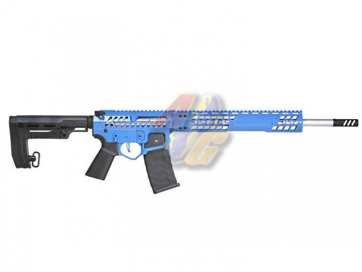 EMG F1 AEG ( Blue/ Blue Switch/ RS-2 Stock ) ( by APS ) - Click Image to Close