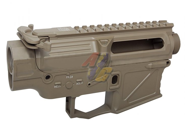 APS PER Receiver Set For APS M4 PER AEG Rifle ( Dark Earth ) - Click Image to Close