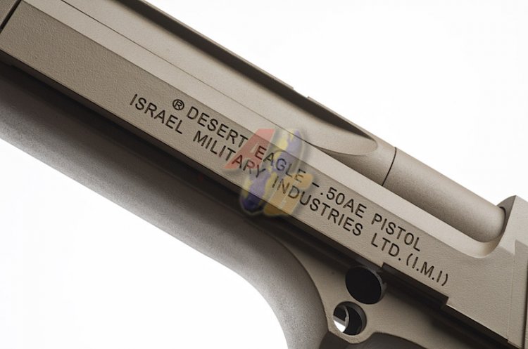 --Out of Stock--Guarder Aluminum Slide & Frame For Marui DE .50 Series GBB ( Cerakote FDE ) - Click Image to Close