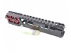CTM Fuku-2 CNC Aluminum Cut Out Upper Set Short Type For Action Army AAP-01 GBB ( Black/ Red )