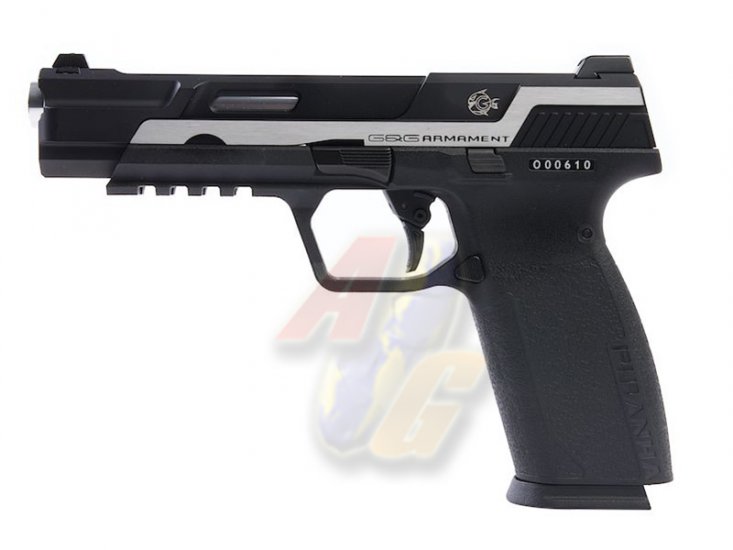 --Out of Stock--G&G Piranha MK1 GBB ( Black/ Silver ) - Click Image to Close