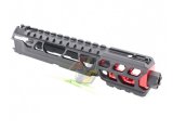 CTM Fuku-2 CNC Aluminum Cut Out Upper Set Short Type For Action Army AAP-01 GBB ( Black/ Red )