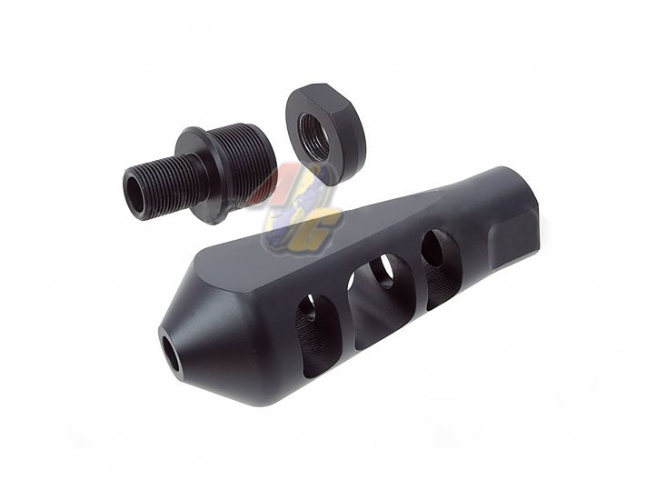 Armyforce Tanker Flash Hider with Adaptor Set - Click Image to Close
