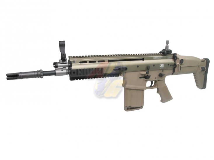 Cybergun/ WE FN Herstal SCAR-H GBB ( TAN/ Licensed by Cybergun ) - Click Image to Close