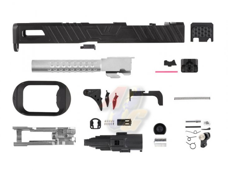 --Out of Stock--PTS ZEV Omen Slide Kit For Tokyo Marui H17 Series GBB ( RMR ) - Click Image to Close