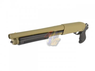 --Out of Stock--Golden Eagle M870 Medium Gas Pump Action Shotgun ( Tan )
