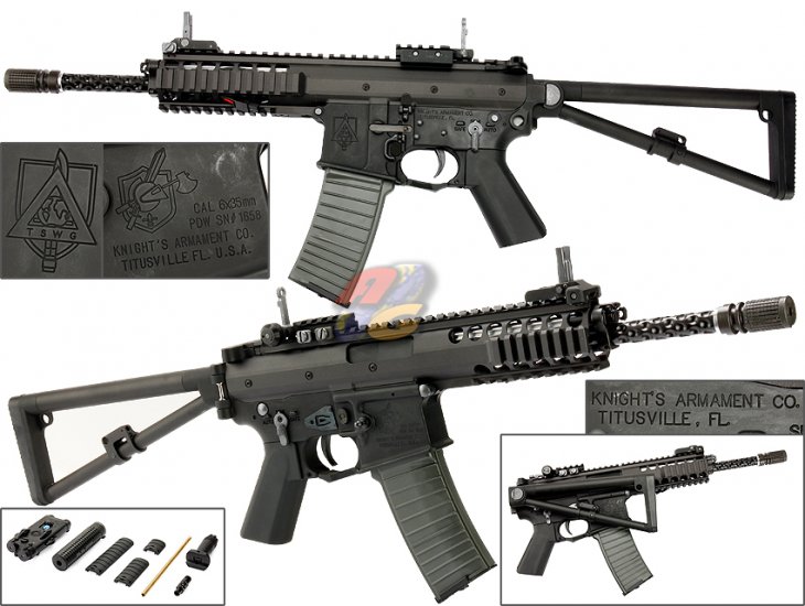 VFC KAC PDW 10 Inch Electric Airsoft Rifle (DX ) **Discontinued ** - Click Image to Close