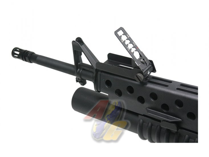 E&C M16A3 AEG with M203 Grenade Launcher ( with Marking ) - Click Image to Close