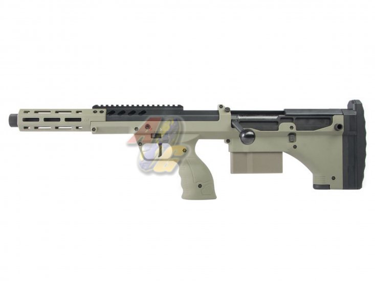 Silverback SRS A2/ M2 Sniper Rifle ( Sport, 16 inch Barrel/ OD/ Left Hand ) ( Licensed by Desert Tech ) - Click Image to Close
