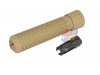 --Out of Stock--Knight's Armament Airsoft 556 QDC Airsoft Suppressor with Quick Detach Function 175mm ( 14mm-/ TAN )