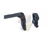 Airsoft Artisan NF Style 30mm Scope Mount with Tactical Ring Rail ( Black )