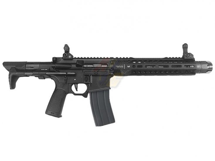 EMG/ G&P Strike Industries Tactical Rifle 10" PDW ( MWS System/ Black ) - Click Image to Close