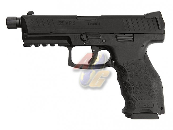 --Out of Stock--Umarex/ VFC VP9 GBB Pistol with Threaded Barrel ( Black ) - Click Image to Close