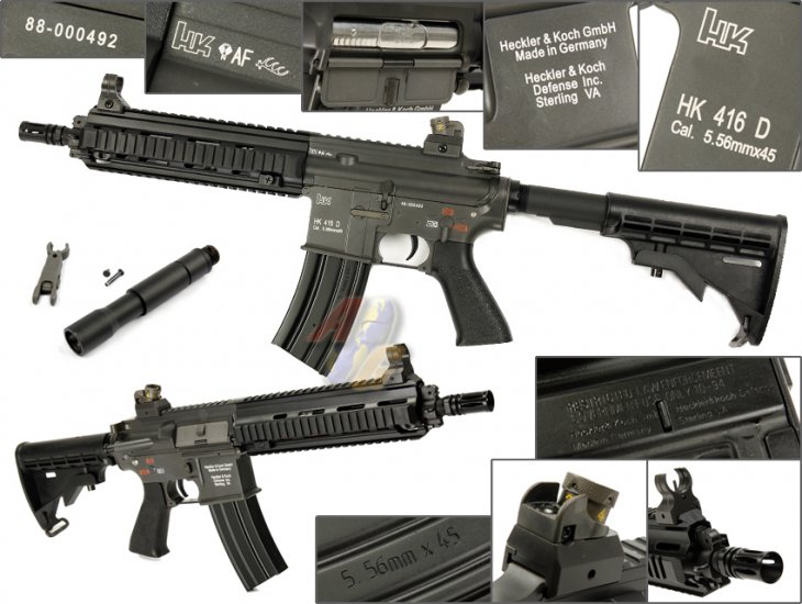 --Out of Stock--DiBoys HK 416 AEG (Full Metal ) - Click Image to Close
