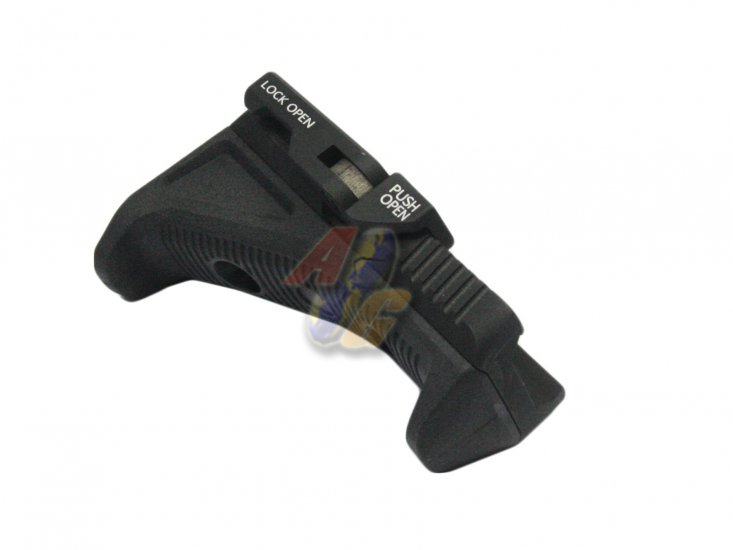 FMA QD Angled Fore Grip ( BK ) - Click Image to Close