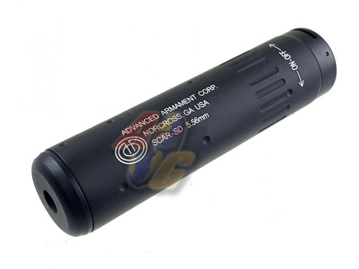 CYMA Full Metal ACC Style QD Silencer - Click Image to Close