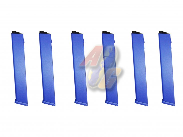 --Out of Stock--Classic Army Nemesis X9 120rds Magazine ( Blue/ 6pcs ) - Click Image to Close