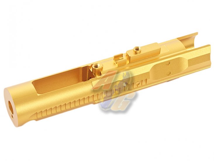 --Out of Stock--Asura Dynamics CNC Aluminum Bolt Carrier For Tokyo Marui M4A1 MWS GBB ( Gold ) - Click Image to Close