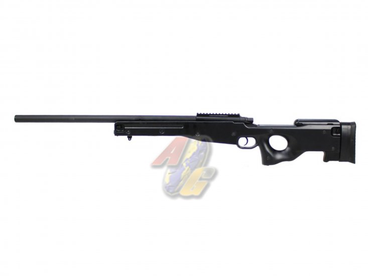AGM L96 Spring Power Sniper Airsoft Rilfe ( BK ) - Click Image to Close