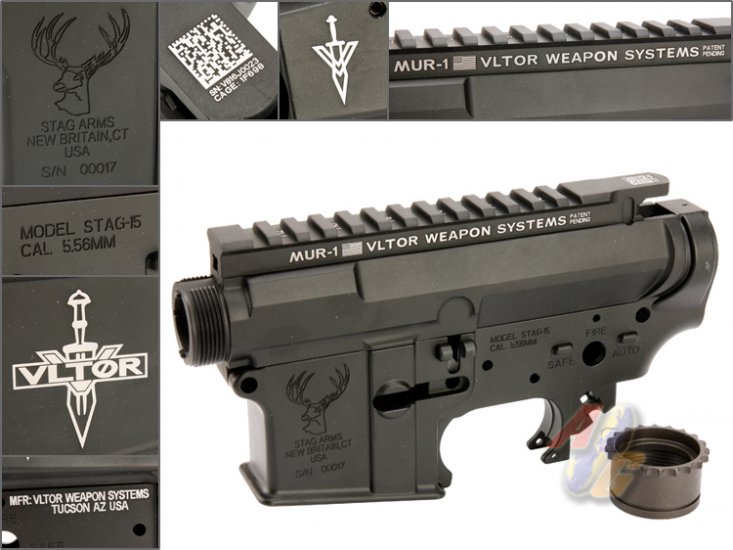King Arms WA M4 / M16 Metal Body - Stag Arms X Vltor - Click Image to Close