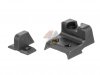 --Out of Stock--Crusader Steel High Front and Rear Sight For Umarex/ VFC VP9 Series GBB