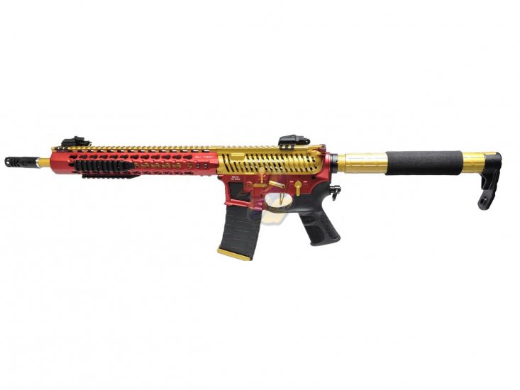 APS FMR MOD1 Froged Match Rifle AEG ( ASR121, Gold/ Red ) - Click Image to Close