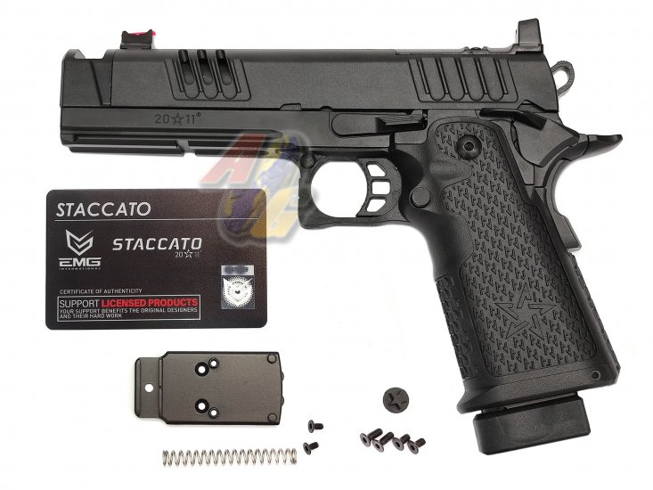 EMG Staccato Licensed XC 2011 GBB ( Model: VIP Grip/Standard / Green Gas ) - Click Image to Close