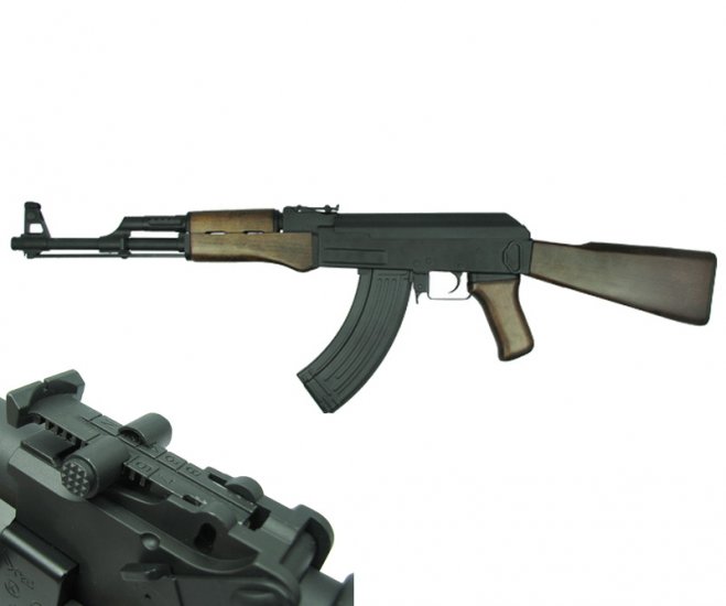 King Arms AK47 Wood Version - Click Image to Close