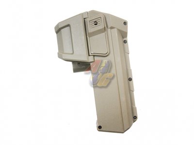 --Out of Stock--V-Tech Polymer Hard Case Movable Holster For Tokyo Marui, WE, HK G17/ G18C/ G19 Series GBB ( Molle/ DE )
