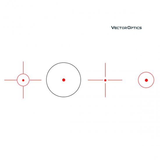 Vector Optics Sable 1x25x34 Red Dot Sight - Click Image to Close
