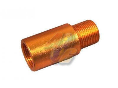 --Out of Stock--SLONG Aluminum Extension 26mm Outer Barrel ( 14mm-/ Orange Copper )