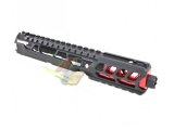 CTM Fuku-2 CNC Aluminum Cut Out Upper Set Long Type For Action Army AAP-01 GBB ( Black/ Red )