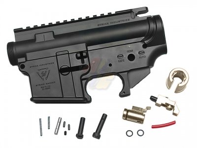 --Out of Stock--G&P MWS Forged Aluminum SI M4 Receiver Set with Hop-Up Chamber ( Cerakote Black Finish )