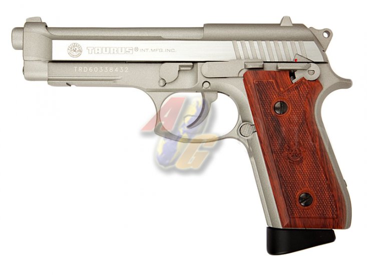 --Out of Stock--Cybergun Taurus PT92 Hairline Silver Co2 GBB Pistol - Click Image to Close