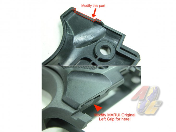 Guarder Aluminum Slide & Frame For Marui M9 ( Desert Storm - Black) - Click Image to Close