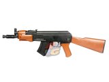 SEIKO ( Bell ) Super Light Weight AK47 Beta Fix Stock AEG Rifle ( Wood Color )