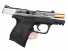 --Out of Stock--HK M&P 9C Compact GBB Pistol (With Marking, SV Slide w/ BK Flame, Metal Slide)