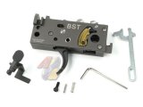 --Pre Order--BJ Tac CNC Stainless Steel Complete Trigger Box For Tokyo Marui M4 Series GBB ( MWS ) VER 2.0