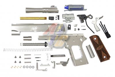 --Out of Stock--Mafioso Airsoft CNC M1911 Kimber Compact Complete GBB Kit ( Stainless Steel/ Hairline SV )