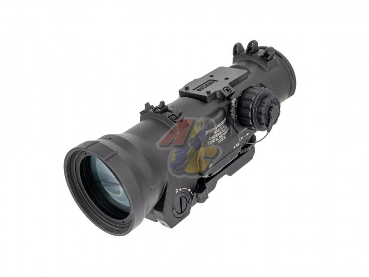 V-Tech SpecterDR Style 1.5X/ 6X Magnifier with Red Illuminated Scope ( BK ) - Click Image to Close