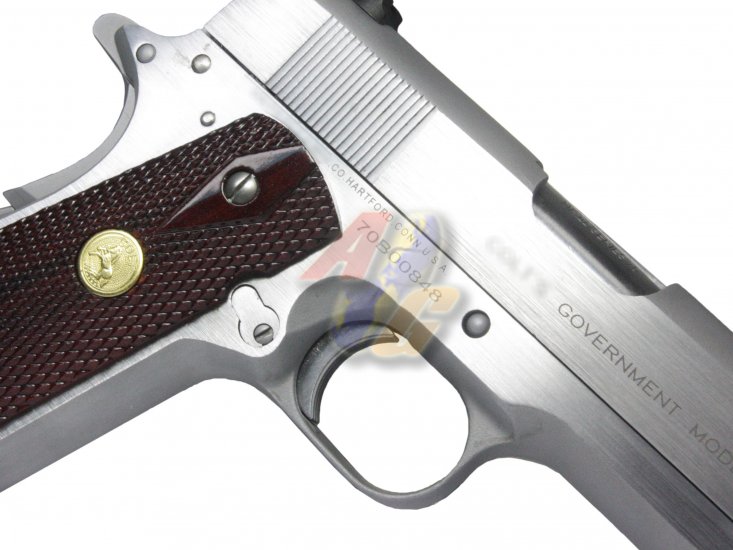 --Out of Stock--Inokatsu Custom M1911 Series 70 Co2 Pistol ( Silver ) - Click Image to Close
