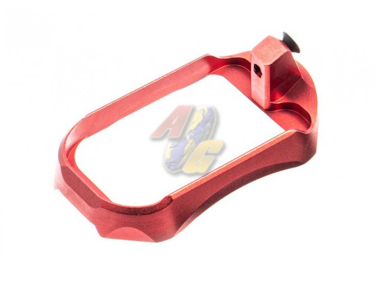 TTI Airsoft AW Drum CNC Magwell For Action Army AAP-01 GBB ( Red ) - Click Image to Close