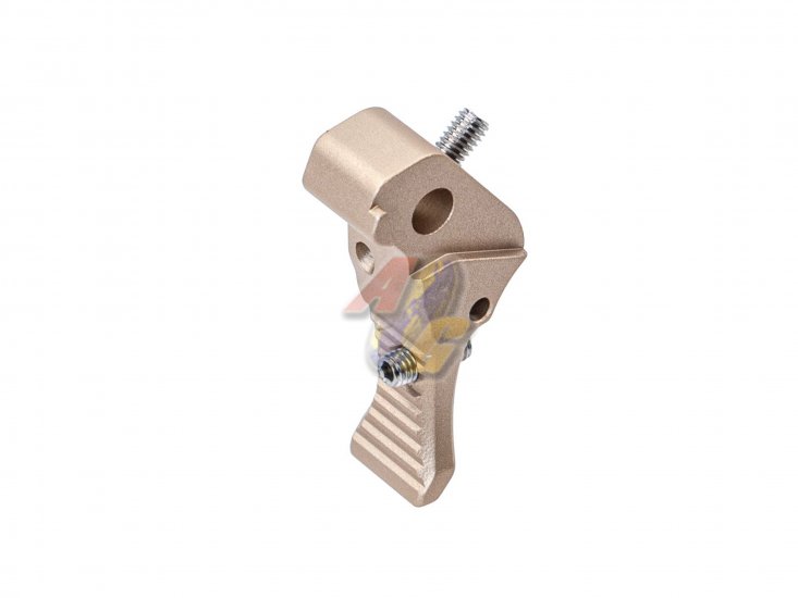 CTM Fuku-2 CNC Aluminum Adjustable Trigger For Action Army AAP-01/ WE G Series GBB ( Gold ) - Click Image to Close