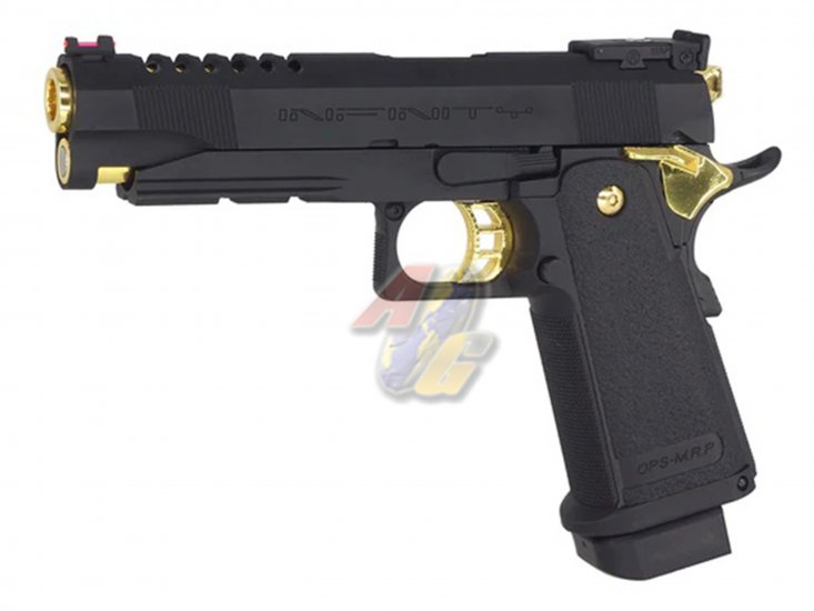 E&C Infinity Hi-Capa 5.1 GBB Pistol ( Gold Barrel ) - Click Image to Close