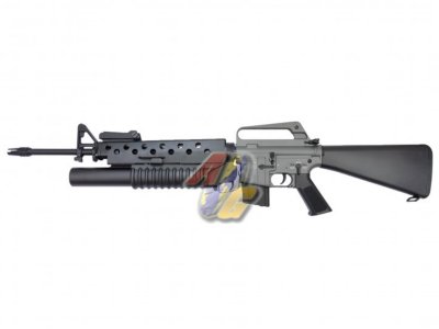 --Out of Stock--E&C M16A1 VN AEG with M203 Grenade Launcher ( with Marking )